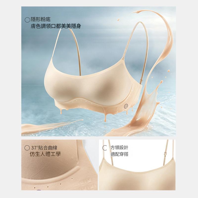 【夏季低領口內衣】美背無痕隱形低胸方領薄款抗菌胸罩 【夏季低領口內衣】美背無痕隱形低胸方領薄款抗菌胸罩